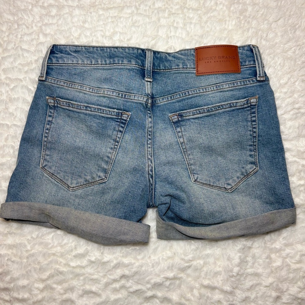 Lucky Brand Women's Light Blue Jean Shorts - Picture 3 of 4